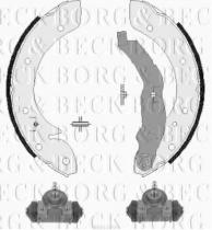 Borg & Beck BBS1035K - Juego de zapatas de frenos