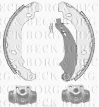 Borg & Beck BBS1043K - Juego de zapatas de frenos