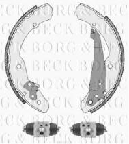 Borg & Beck BBS1072K - Juego de zapatas de frenos