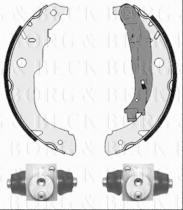 Borg & Beck BBS1137K - Juego de zapatas de frenos