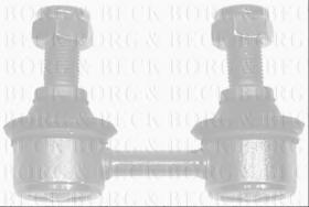Borg & Beck BDL6592 - Travesaños/barras, estabilizador