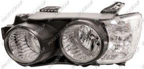 REF: DW3284914 - OPTICA IZQUIERDA H1+H7 ELECTRICA-CON MOTOR- CON MARCO NEGRA