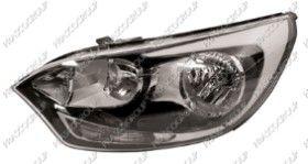 REF: KI4264914 - OPTICA IZQUIERDA H1+H1 ELECTRICA-CON MOTOR-NEGRA-7 PINES