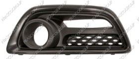 REF: RN7002134 - REJILLA IZQUIERDA PARACHOQUES-NEGRA-CON AGUJEROS ANTINIEBLA