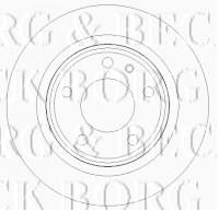 Borg & Beck BBD4339 - Disco de freno