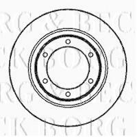Borg & Beck BBD4884 - Disco de freno