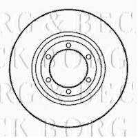 Borg & Beck BBD4921 - Disco de freno