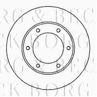 Borg & Beck BBD5048 - Disco de freno