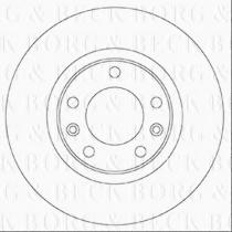 Borg & Beck BBD5350 - Disco de freno