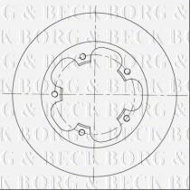 Borg & Beck BBD5364 - Disco de freno