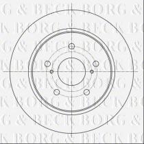 Borg & Beck BBD5368 - Disco de freno