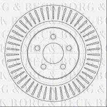 Borg & Beck BBD6082S - Disco de freno