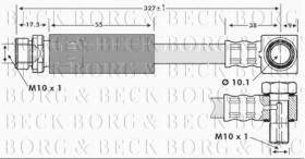 Borg & Beck BBH6737 - Tubo flexible de frenos