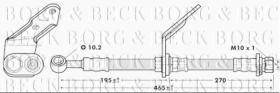 Borg & Beck BBH6741 - Tubo flexible de frenos