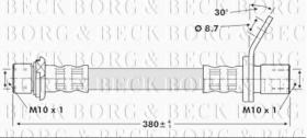 Borg & Beck BBH6751 - Tubo flexible de frenos