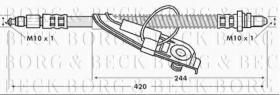 Borg & Beck BBH6755 - Tubo flexible de frenos