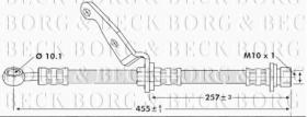 Borg & Beck BBH6784 - Tubo flexible de frenos