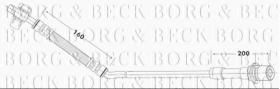 Borg & Beck BBH6926 - Tubo flexible de frenos