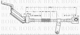 Borg & Beck BBH6930 - Tubo flexible de frenos