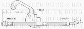 Borg & Beck BBH7056 - Tubo flexible de frenos
