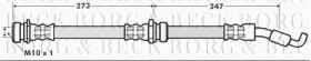 Borg & Beck BBH7077 - Tubo flexible de frenos