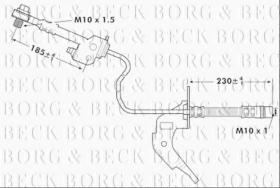 Borg & Beck BBH7122 - Tubo flexible de frenos