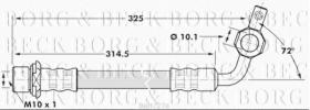 Borg & Beck BBH7278 - Tubo flexible de frenos