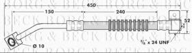 Borg & Beck BBH7412 - Tubo flexible de frenos