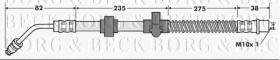 Borg & Beck BBH7518 - Tubo flexible de frenos