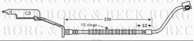 Borg & Beck BBH7550 - Tubo flexible de frenos