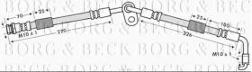 Borg & Beck BBH7642 - Tubo flexible de frenos