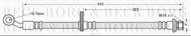 Borg & Beck BBH7676 - Tubo flexible de frenos