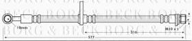 Borg & Beck BBH7750 - Tubo flexible de frenos