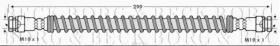 Borg & Beck BBH7762 - Tubo flexible de frenos