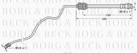 Borg & Beck BBH7785 - Tubo flexible de frenos