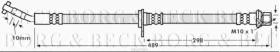 Borg & Beck BBH7880 - Tubo flexible de frenos