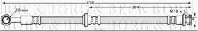 Borg & Beck BBH7930 - Tubo flexible de frenos