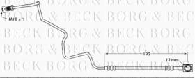 Borg & Beck BBH7935 - Tubo flexible de frenos
