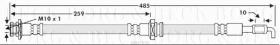 Borg & Beck BBH7979 - Tubo flexible de frenos