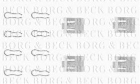 Borg & Beck BBK1001 - Kit de accesorios, pastillas de frenos