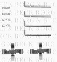 Borg & Beck BBK1003 - Kit de accesorios, pastillas de frenos