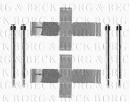 Borg & Beck BBK1009 - Kit de accesorios, pastillas de frenos