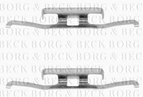 Borg & Beck BBK1010 - Kit de accesorios, pastillas de frenos