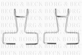 Borg & Beck BBK1014 - Kit de accesorios, pastillas de frenos