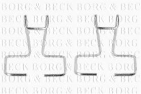 Borg & Beck BBK1014 - Kit de accesorios, pastillas de frenos