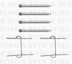 Borg & Beck BBK1015 - Kit de accesorios, pastillas de frenos