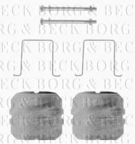 Borg & Beck BBK1017 - Kit de accesorios, pastillas de frenos