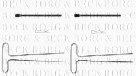 Borg & Beck BBK1019 - Kit de accesorios, pastillas de frenos