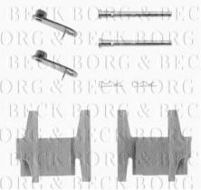 Borg & Beck BBK1021 - Kit de accesorios, pastillas de frenos