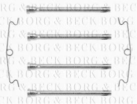 Borg & Beck BBK1023 - Kit de accesorios, pastillas de frenos